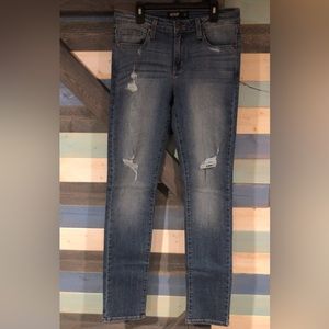 Straight Leg Just Black Jeans